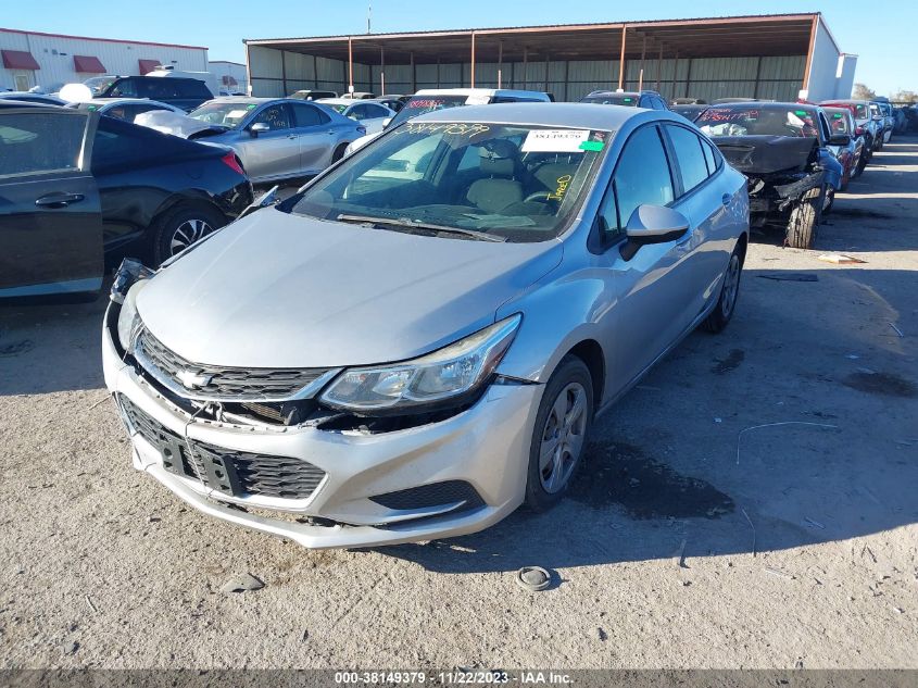 2016 CHEVROLET CRUZE LS - 1G1BC5SM8G7252814