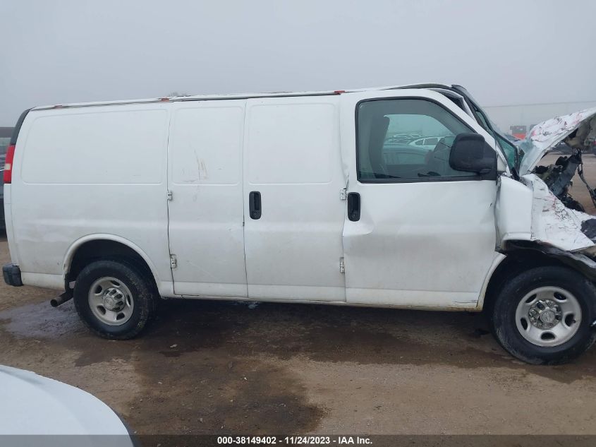 2015 CHEVROLET EXPRESS 2500 WORK VAN 1GCWGFCF6F1258339
