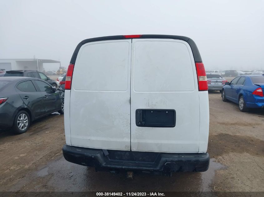 2015 CHEVROLET EXPRESS 2500 WORK VAN 1GCWGFCF6F1258339