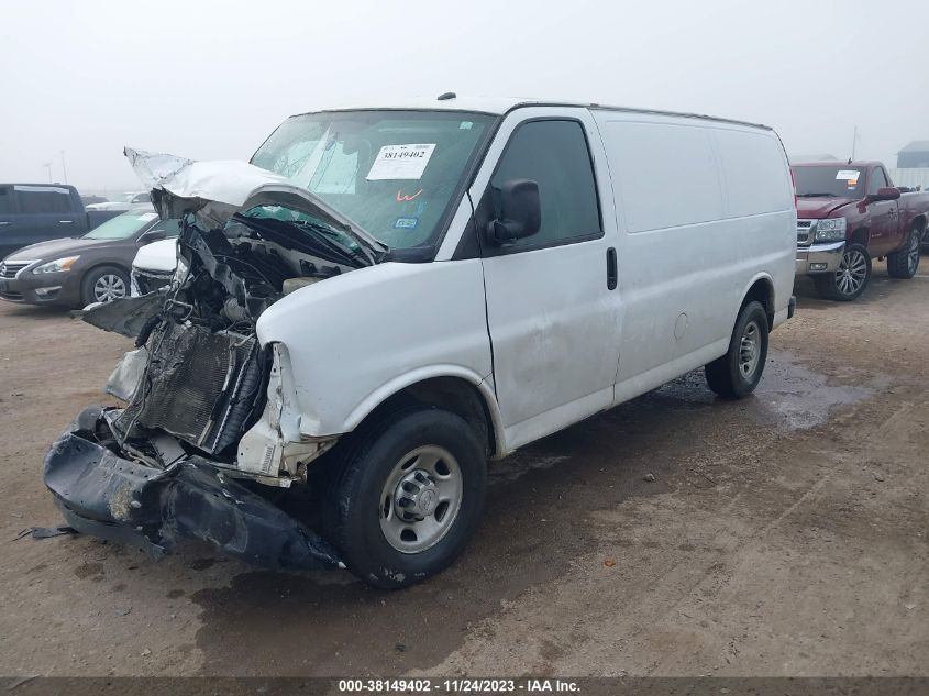 2015 CHEVROLET EXPRESS 2500 WORK VAN 1GCWGFCF6F1258339