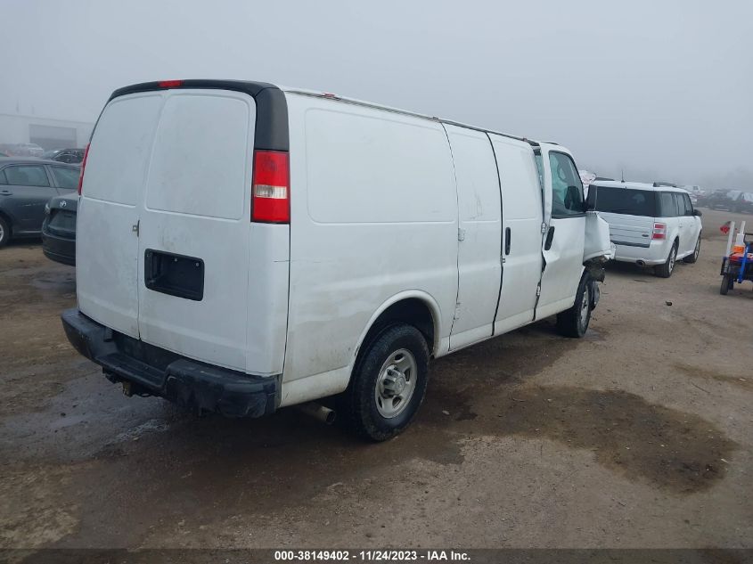 2015 CHEVROLET EXPRESS 2500 WORK VAN 1GCWGFCF6F1258339