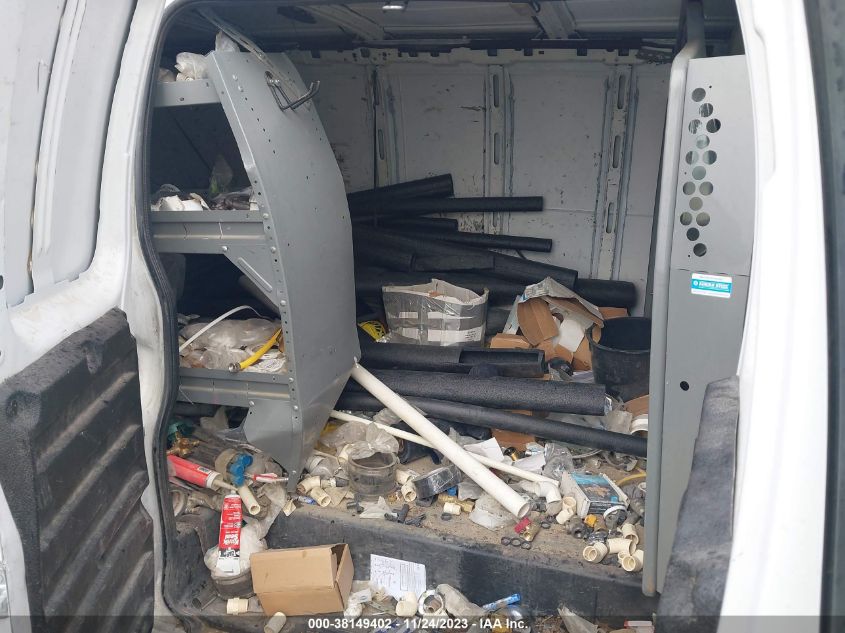 2015 CHEVROLET EXPRESS 2500 WORK VAN 1GCWGFCF6F1258339
