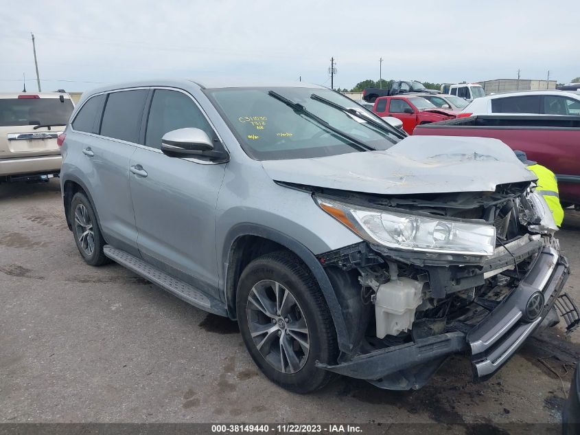 2019 TOYOTA HIGHLANDER LE - 5TDZARFH2KS047312