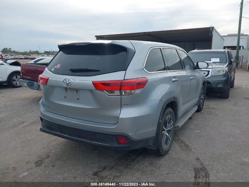 2019 TOYOTA HIGHLANDER LE - 5TDZARFH2KS047312
