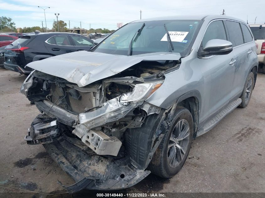 2019 TOYOTA HIGHLANDER LE - 5TDZARFH2KS047312