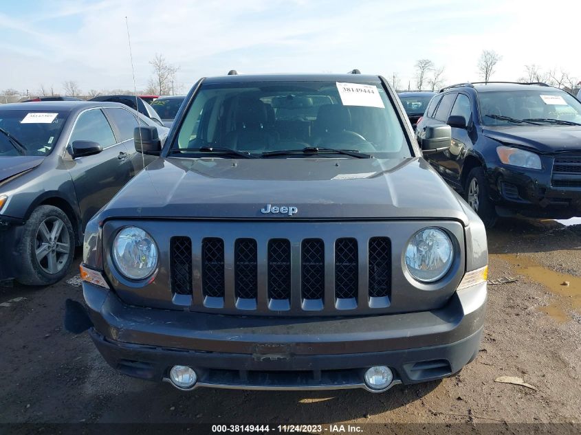 2016 JEEP PATRIOT HIGH ALTITUDE EDITION - 1C4NJRFB7GD708586