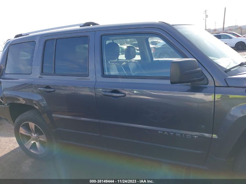2016 JEEP PATRIOT HIGH ALTITUDE EDITION - 1C4NJRFB7GD708586