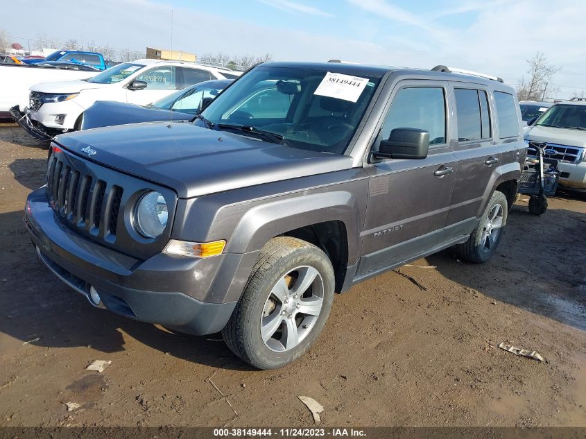 2016 JEEP PATRIOT HIGH ALTITUDE EDITION - 1C4NJRFB7GD708586
