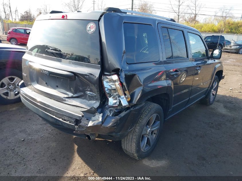 2016 JEEP PATRIOT HIGH ALTITUDE EDITION - 1C4NJRFB7GD708586