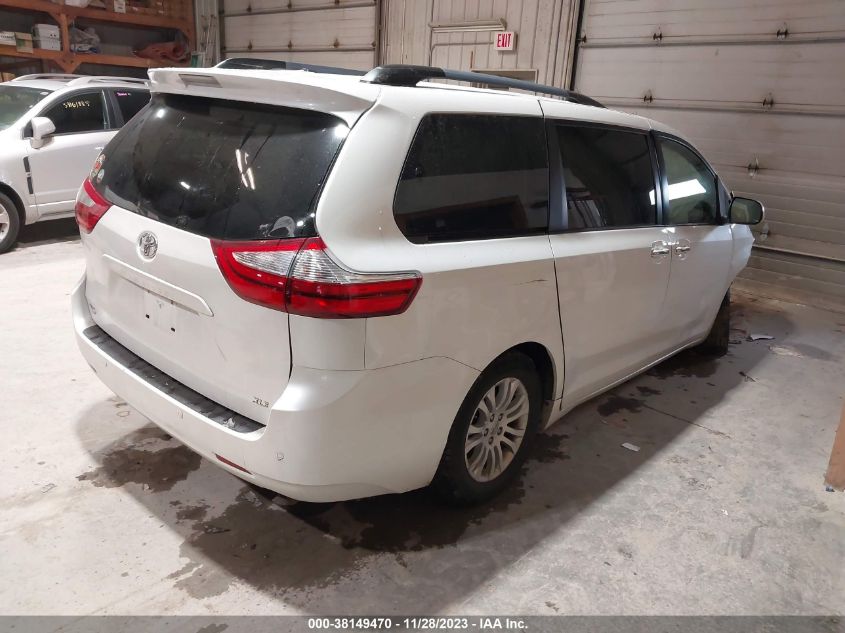 2015 TOYOTA SIENNA XLE 8 PASSENGER - 5TDYK3DC3FS662342