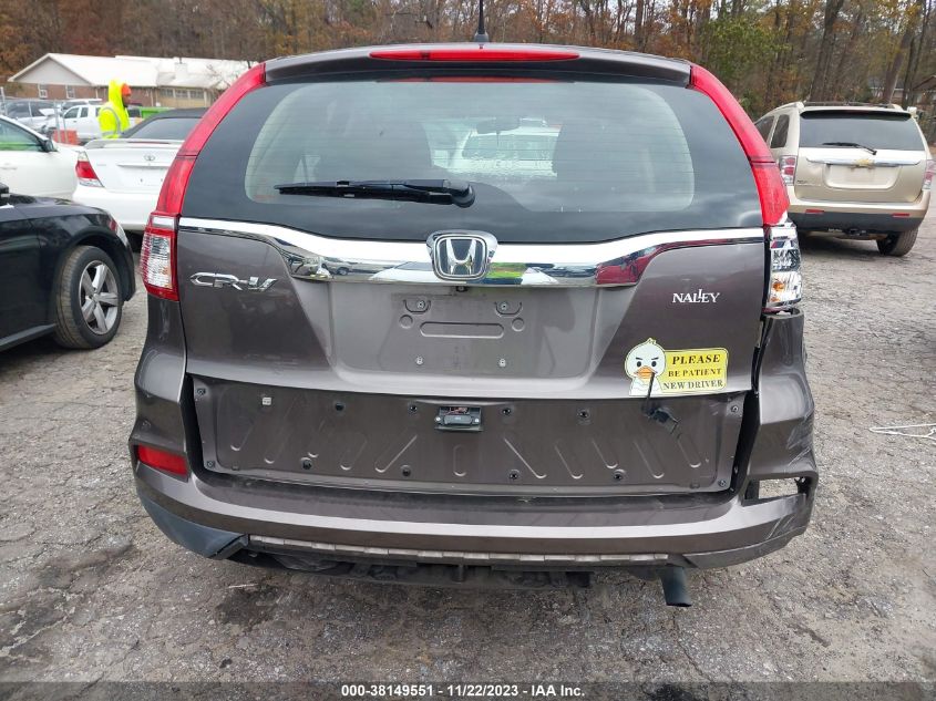 2015 HONDA CR-V LX - 2HKRM3H39FH508751
