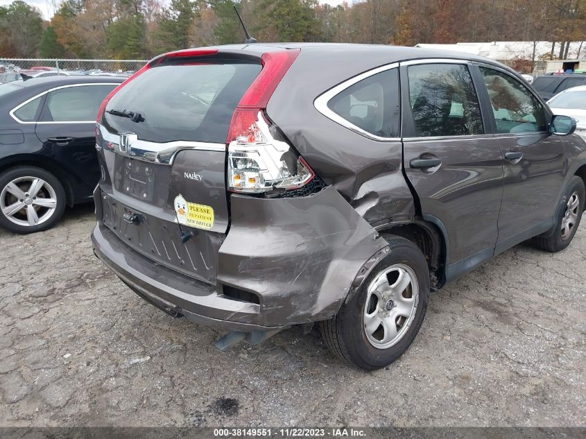 2015 HONDA CR-V LX - 2HKRM3H39FH508751
