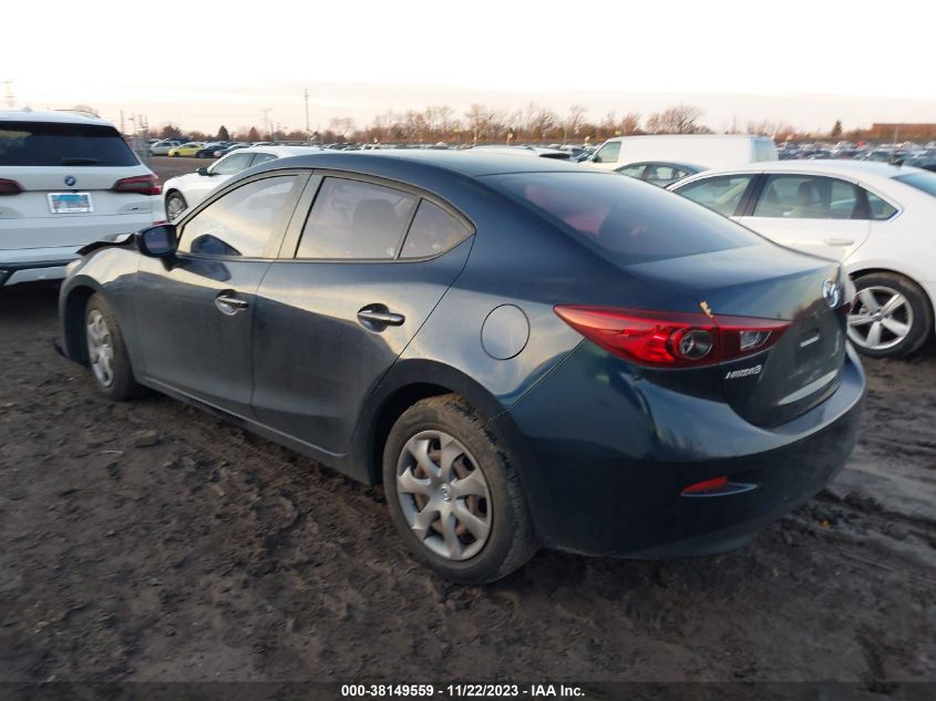 2014 MAZDA MAZDA3 I SPORT - JM1BM1U75E1135048