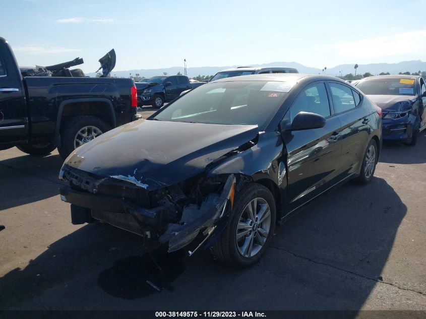 2018 HYUNDAI ELANTRA SEL - 5NPD84LF7JH231239