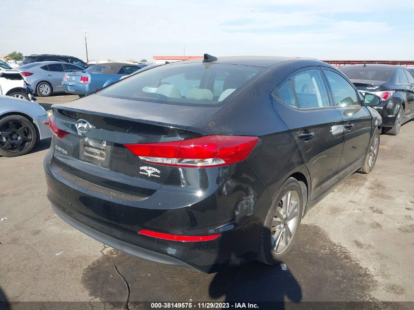 2018 HYUNDAI ELANTRA SEL - 5NPD84LF7JH231239