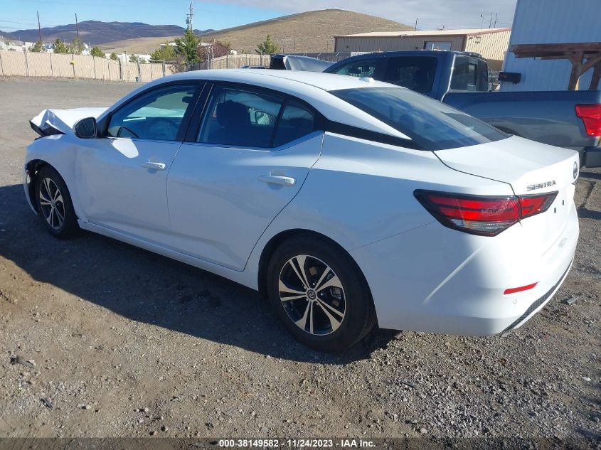 2022 NISSAN SENTRA SV XTRONIC CVT - 3N1AB8CVXNY311522