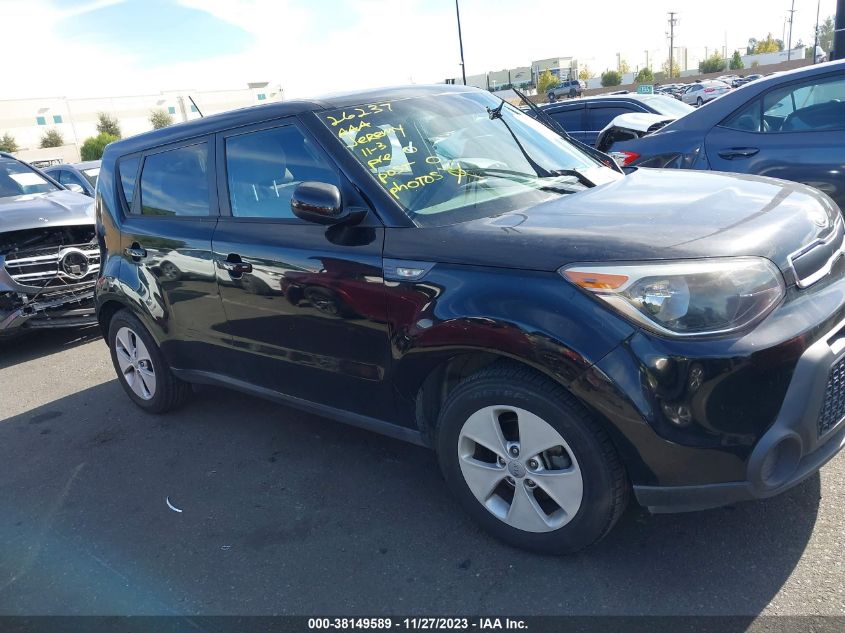 2014 KIA SOUL BASE - KNDJN2A20E7097040