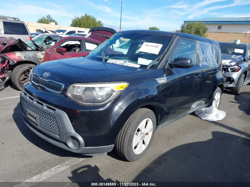 2014 KIA SOUL BASE - KNDJN2A20E7097040