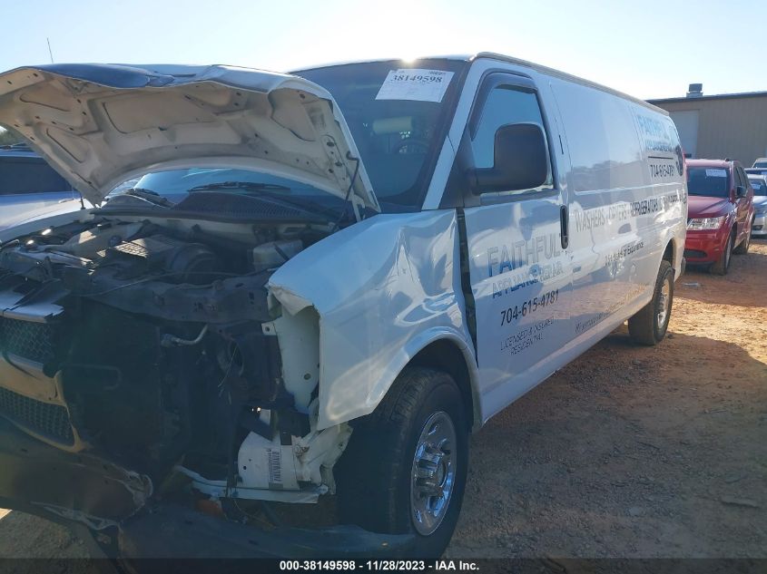 2014 CHEVROLET EXPRESS 3500 WORK VAN 1GCZGUBAXE1157438