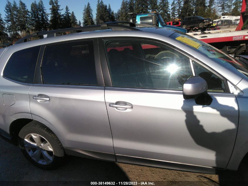 2016 SUBARU FORESTER 2.5I LIMITED - JF2SJARCXGH497600