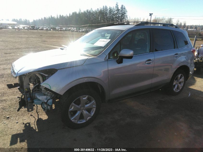 2016 SUBARU FORESTER 2.5I LIMITED - JF2SJARCXGH497600