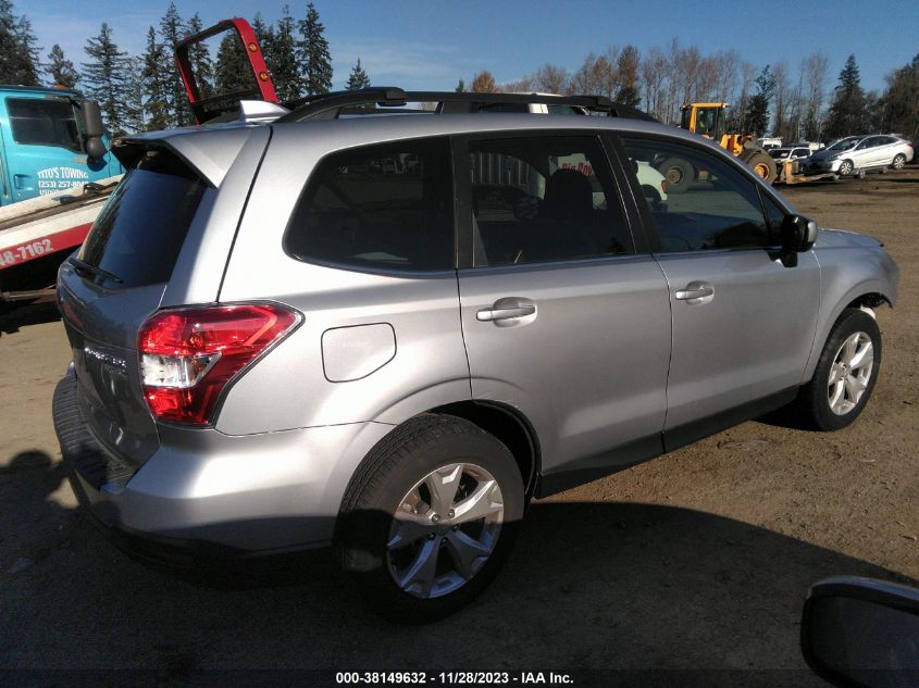 2016 SUBARU FORESTER 2.5I LIMITED - JF2SJARCXGH497600