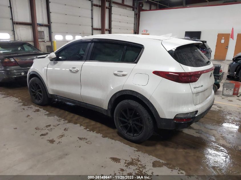 VIN KNDPMCAC4N7007724 2022 KIA SPORTAGE LX