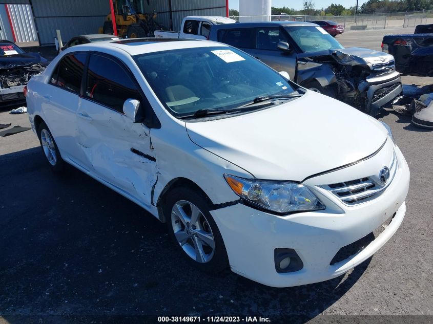 2013 TOYOTA COROLLA S/LE - 5YFBU4EE1DP09726