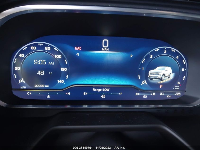 2022 CHEVROLET TAHOE K1500 LT - 1GNSKNKD9NR195297