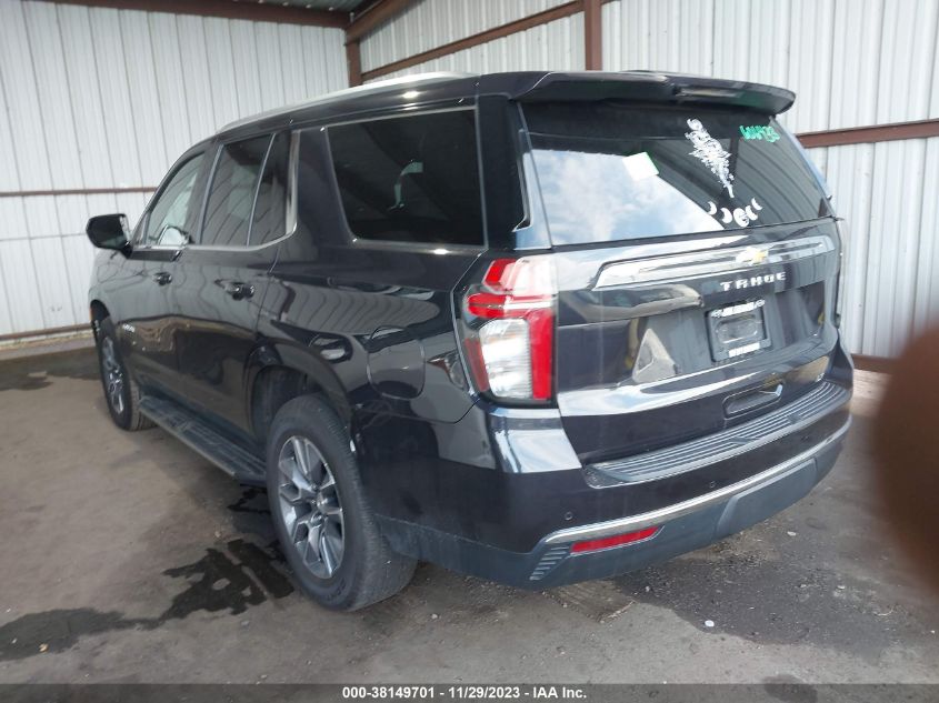 2022 CHEVROLET TAHOE K1500 LT - 1GNSKNKD9NR195297