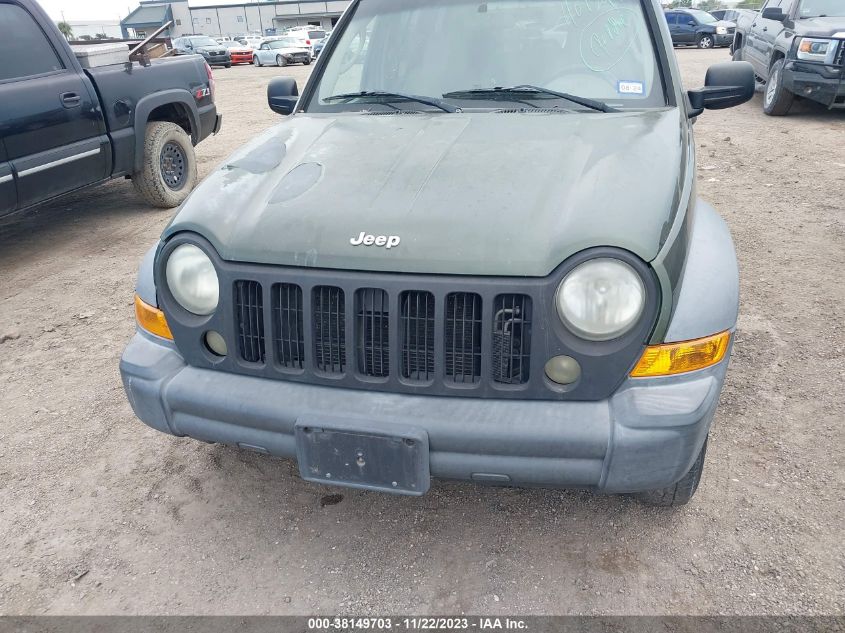 1J4GK48K07W540892 2007 JEEP LIBERTY SPORTphoto 6