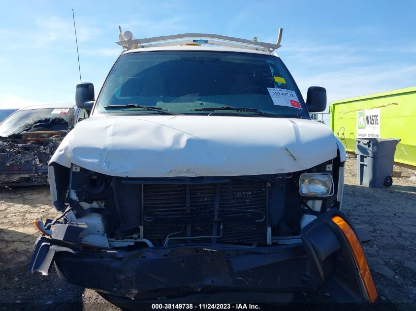 2016 CHEVROLET EXPRESS 2500 WORK VAN 1GCWGAFG7G1160722