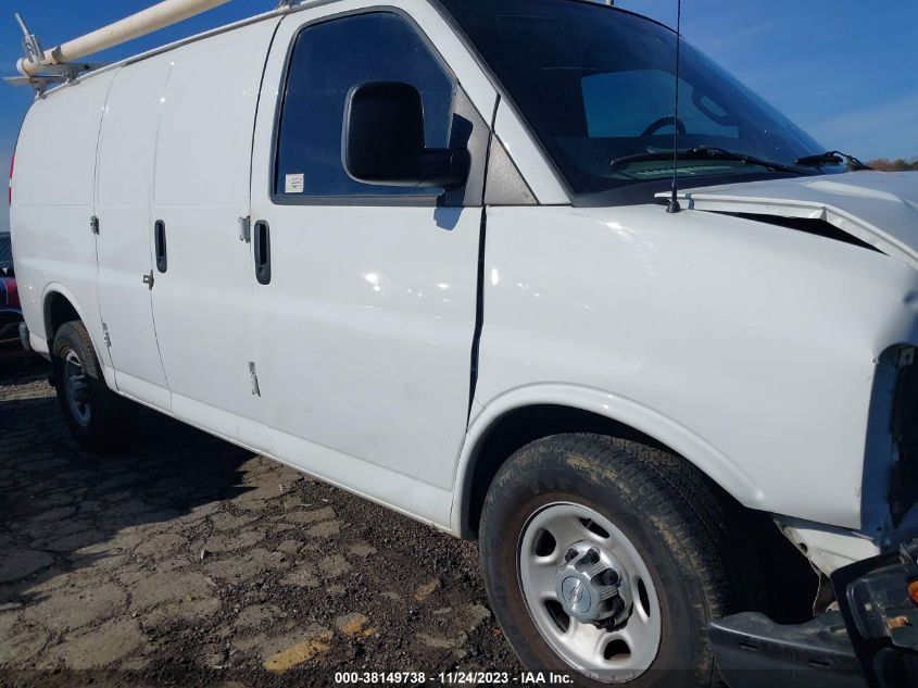 2016 CHEVROLET EXPRESS 2500 WORK VAN 1GCWGAFG7G1160722
