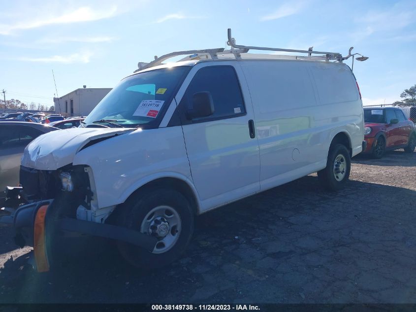 2016 CHEVROLET EXPRESS 2500 WORK VAN 1GCWGAFG7G1160722