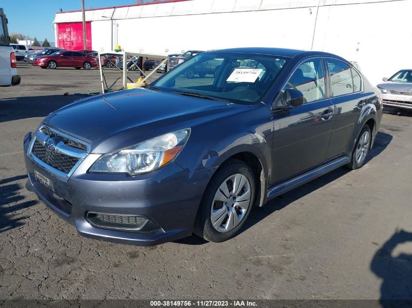 2014 SUBARU LEGACY 2.5I - 4S3BMAA6XE1012101
