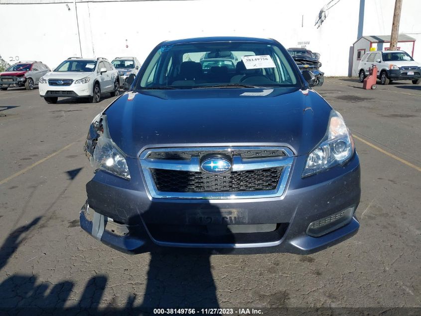 2014 SUBARU LEGACY 2.5I - 4S3BMAA6XE1012101