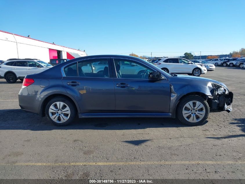 2014 SUBARU LEGACY 2.5I - 4S3BMAA6XE1012101