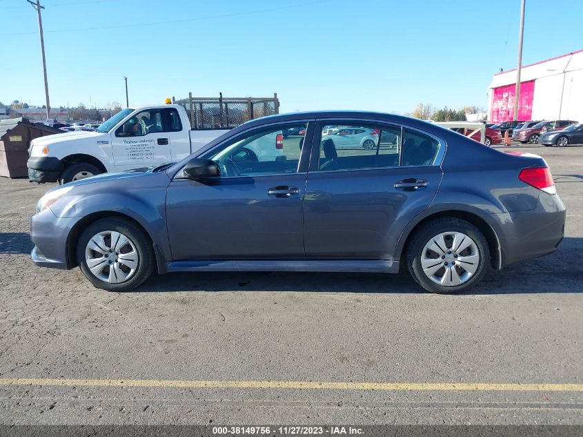 2014 SUBARU LEGACY 2.5I - 4S3BMAA6XE1012101