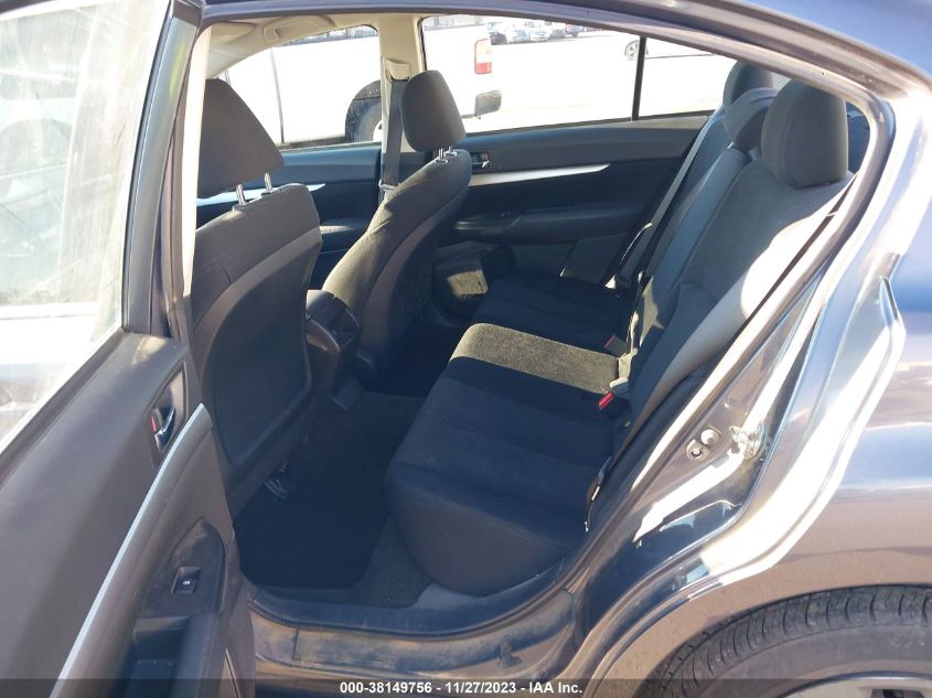 2014 SUBARU LEGACY 2.5I - 4S3BMAA6XE1012101