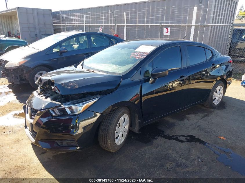 2020 NISSAN VERSA S XTRONIC CVT - 3N1CN8DV8LL837656