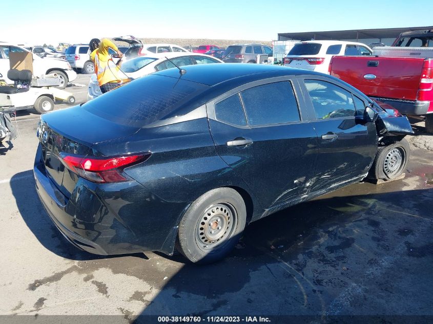 2020 NISSAN VERSA S XTRONIC CVT - 3N1CN8DV8LL837656