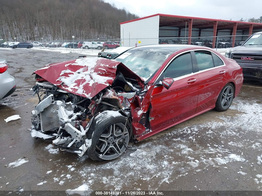 VIN W1KWF8EB5MR623607 2021 MERCEDES-BENZ C 300 4MATIC SEDAN
