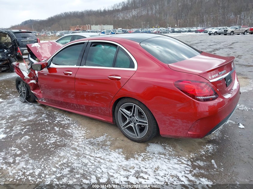 VIN W1KWF8EB5MR623607 2021 MERCEDES-BENZ C 300 4MATIC SEDAN