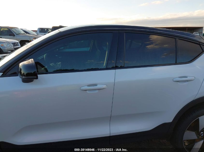 2022 VOLVO C40 RECHARGE PURE ELECTRIC P8 ULTIMATE - YV4ED3GB1N2007499