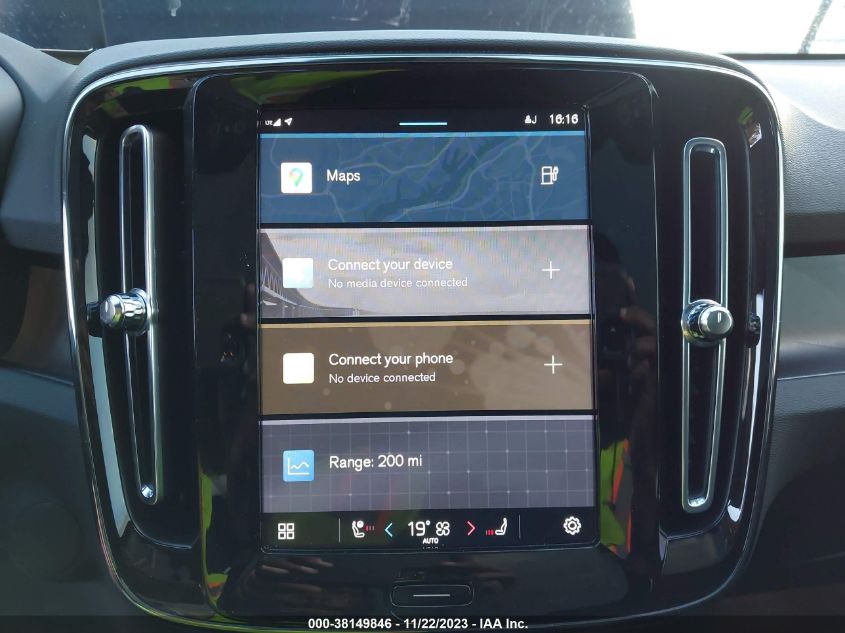 2022 VOLVO C40 RECHARGE PURE ELECTRIC P8 ULTIMATE - YV4ED3GB1N2007499