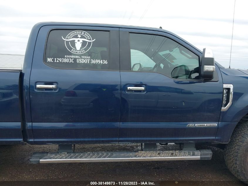 2019 FORD F-250 LARIAT - 1FT7W2BT2KED92274