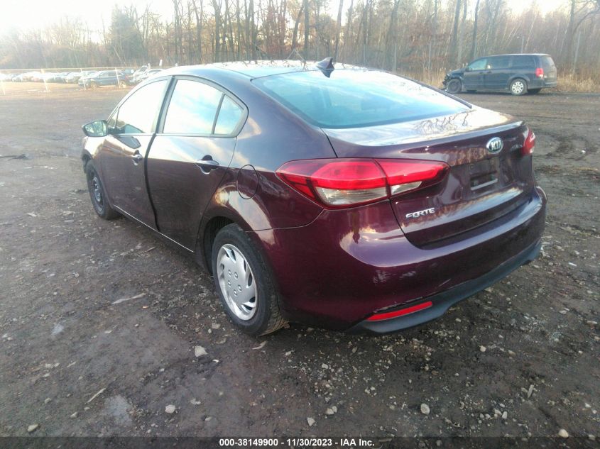 2017 KIA FORTE LX - 3KPFL4A73HE083947