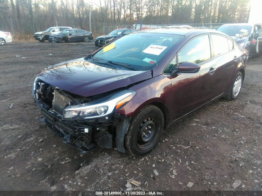 2017 KIA FORTE LX - 3KPFL4A73HE083947