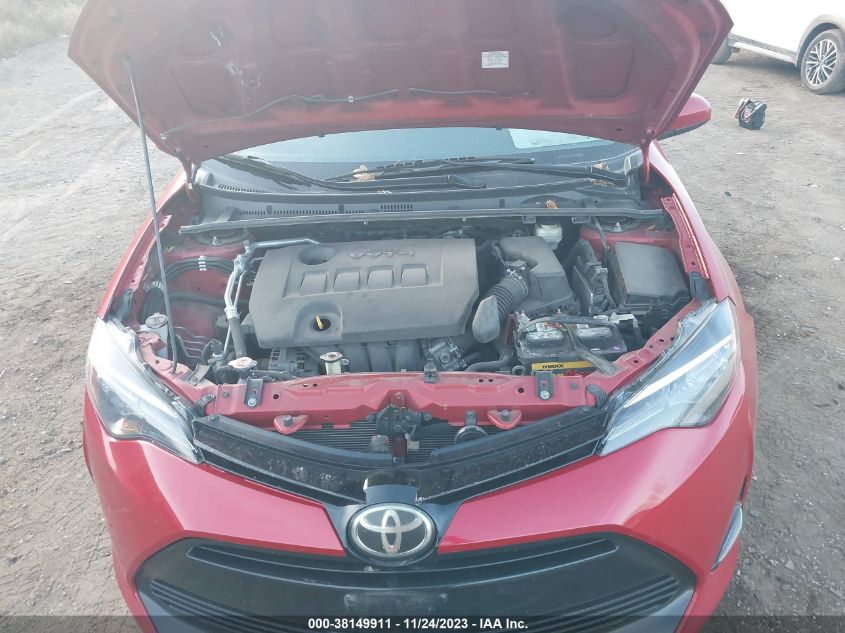 VIN 2T1BURHE9HC883762 2017 TOYOTA COROLLA LE