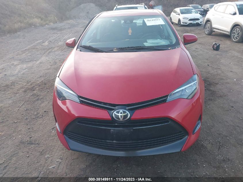 VIN 2T1BURHE9HC883762 2017 TOYOTA COROLLA LE